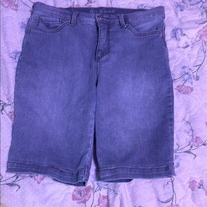 Women's Blue Denim Shorts